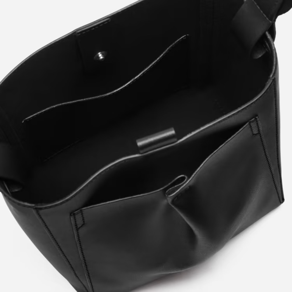 NWT Everlane The Italian Leather Mini Studio Bag in black - Picture 5 of 8